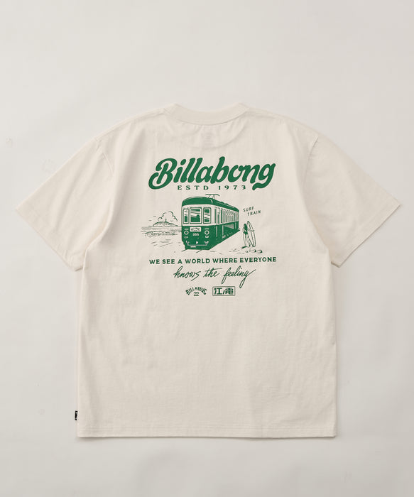 BILLABONG メンズ ENODEN COAST LINE Tシャツ 【2025年秋冬モデル】 CRM / XXL