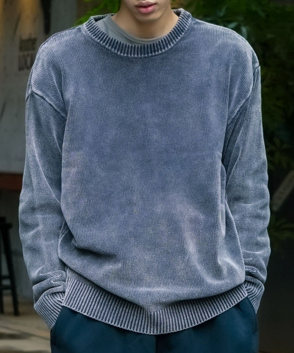 【OUTLET】BILLABONG メンズ 【GARAGE COLLECTION】GARAGE CREW NECK セーター 【2025年秋冬モデル】