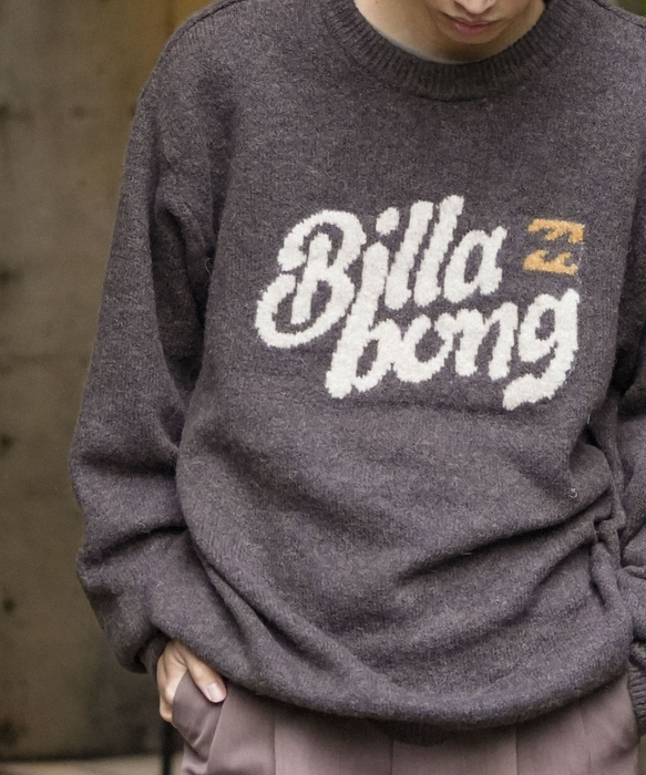 SALE】BILLABONG メンズ CREW NECK セーター 【2025年秋冬モデル】