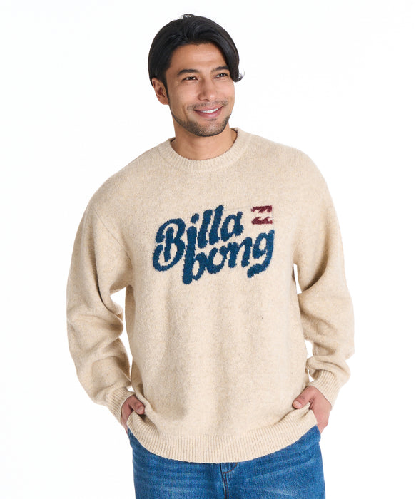 BILLABONG メンズ CREW NECK セーター 【2025年秋冬モデル】