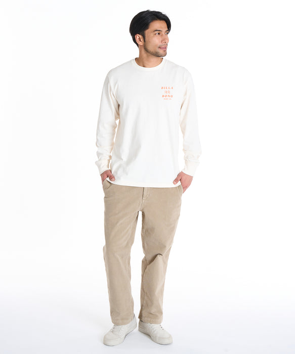 BILLABONG メンズ LAYBACKS CORDUROY ロングパンツ 【2025年秋冬モデル】 KHA / XL