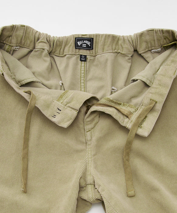 BILLABONG メンズ LAYBACKS CORDUROY ロングパンツ 【2025年秋冬モデル】 KHA / XL