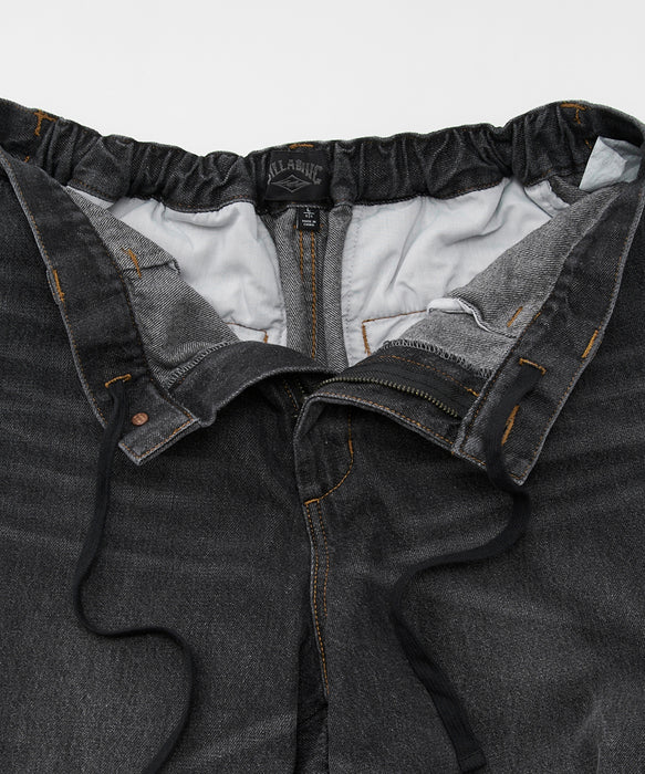 BILLABONG メンズ LAYBACKS DENIM デニムパンツ 【2025年秋冬モデル】 BLK / XL