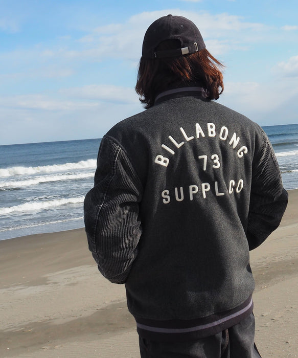 【SALE】BILLABONG メンズ MELTON STADIUM ジャケット 【2025年秋冬モデル】