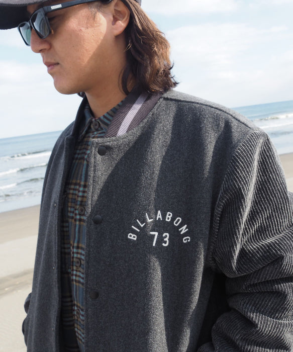 【SALE】BILLABONG メンズ MELTON STADIUM ジャケット 【2025年秋冬モデル】