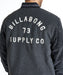 BILLABONG メンズ MELTON STADIUM ジャケット 【2025年秋冬モデル】 BLK / XL