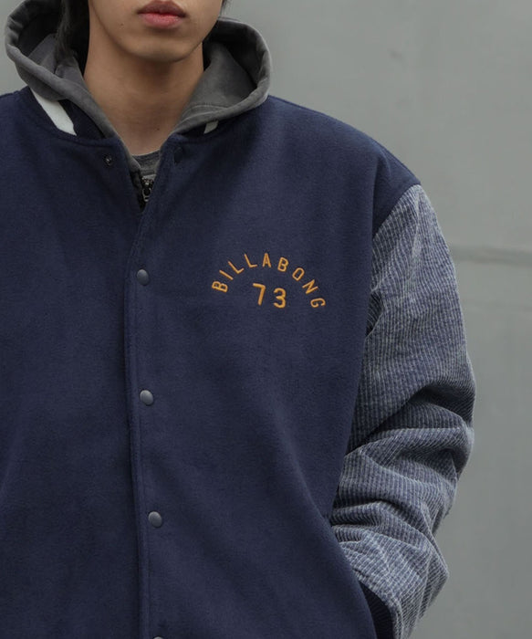 【SALE】BILLABONG メンズ MELTON STADIUM ジャケット 【2025年秋冬モデル】