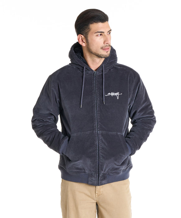 BILLABONG メンズ INDIGO VELOUR ジャケット 【2025年秋冬モデル】 BLK / XL