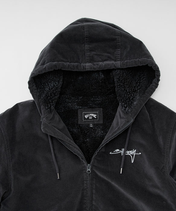 BILLABONG メンズ INDIGO VELOUR ジャケット 【2025年秋冬モデル】 BLK / XL