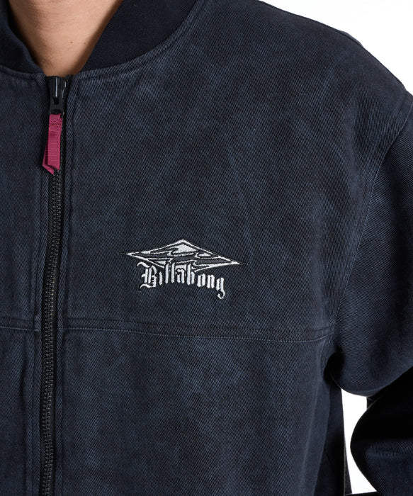 BILLABONG メンズ HEAVY TWILL JK ジャケット 【2025年秋冬モデル】 BLK / XL