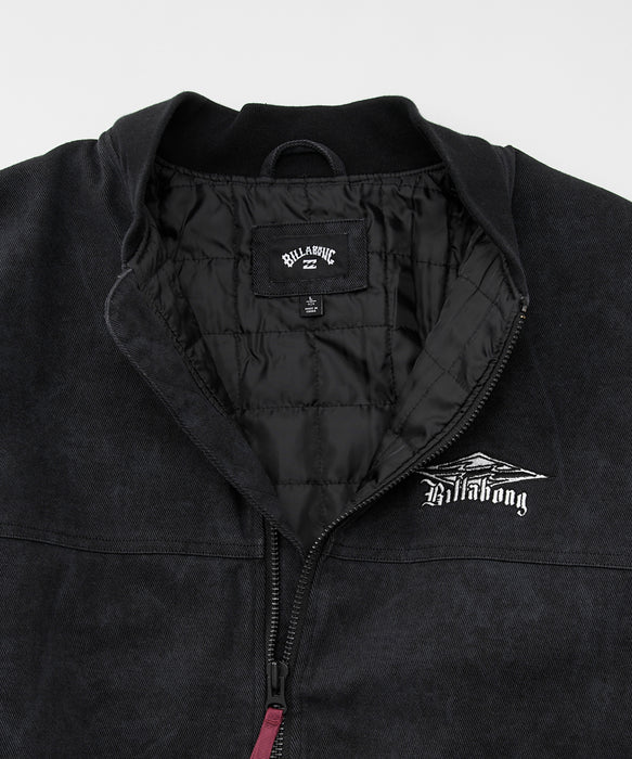BILLABONG メンズ HEAVY TWILL JK ジャケット 【2025年秋冬モデル】 BLK / XL