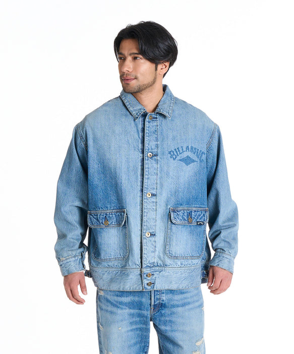 BILLABONG メンズ 【SHONAN JEANS】DENIM ジャケット 【2025年秋冬モデル】