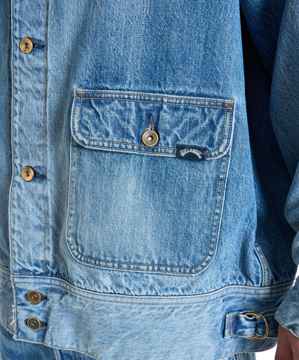 BILLABONG メンズ DENIM TRUCKER JK ジャケット 【2025年秋冬モデル】 IND / XL