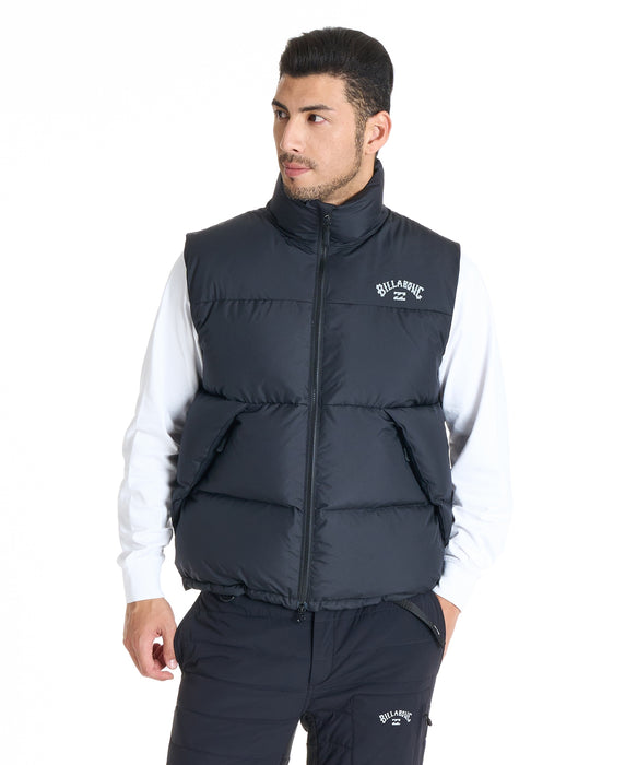 BILLABONG メンズ ADIV LIGHT DOWN VEST ベスト 【2025年秋冬モデル】 BLK / XL