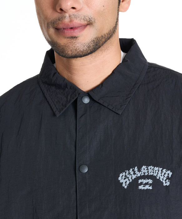 BILLABONG メンズ WAVE MANDALA ジャケット 【2025年秋冬モデル】 BLK / XL