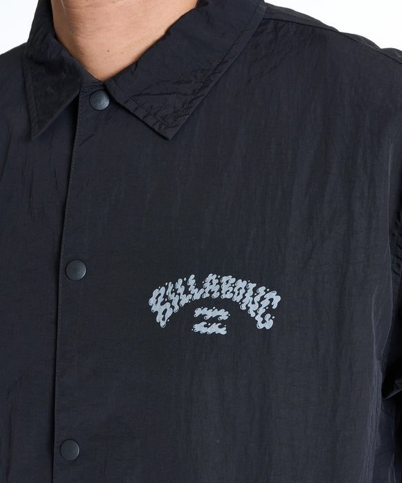 BILLABONG メンズ WAVE MANDALA ジャケット 【2025年秋冬モデル】 BLK / XL