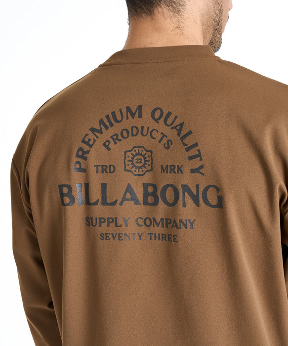 BILLABONG メンズ WARM SOFTTY LS 長袖サーフTシャツ 【2025年秋冬モデル】 COF / XL