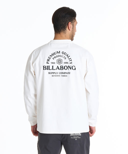 BILLABONG メンズ WARM SOFTTY LS 長袖サーフTシャツ 【2025年秋冬モデル】 CRM / XL