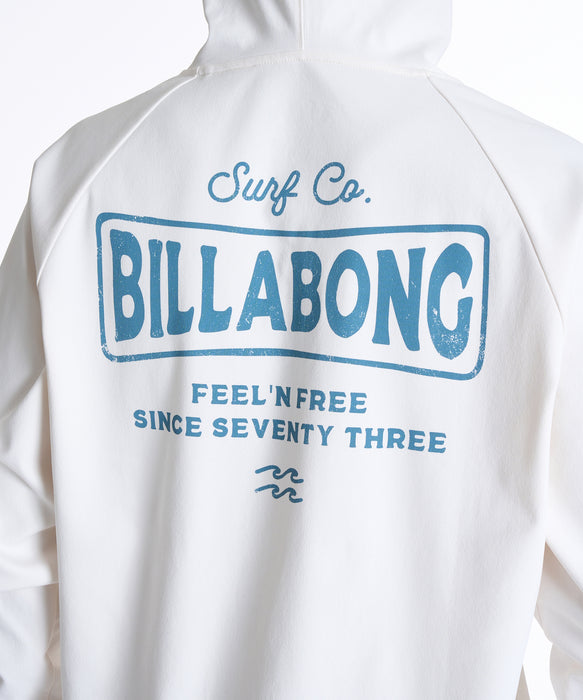 BILLABONG メンズ WARM SOFTTY PARKA 長袖サーフTシャツ 【2025年秋冬モデル】 CRM / XL
