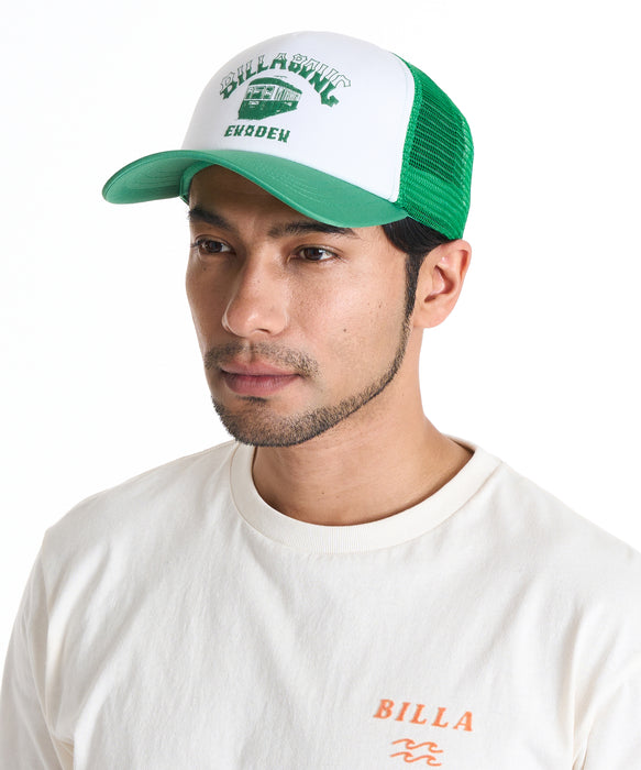 BILLABONG メンズ ENODEN CAP キャップ 【2025年秋冬モデル】 GRN / F
