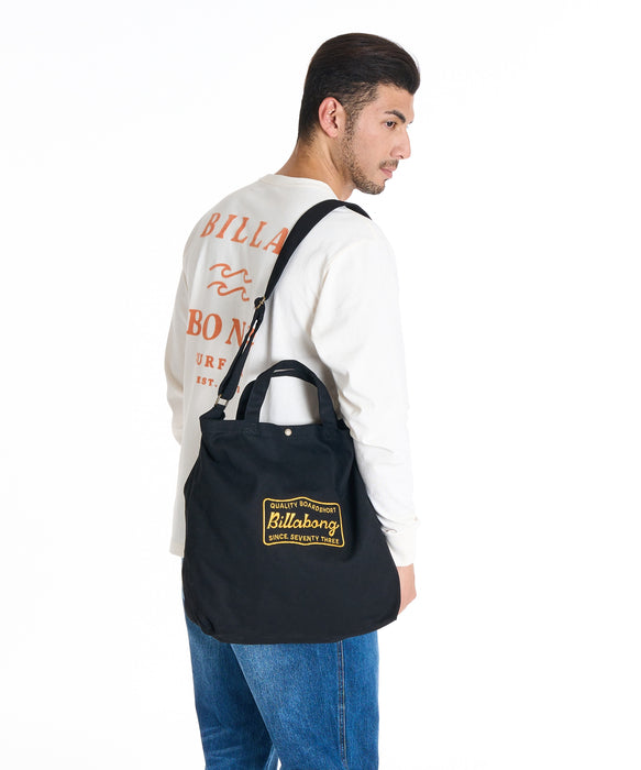 BILLABONG メンズ SHOULDER TOTE BAG ショルダーバッグ 【2025年秋冬モデル】 BLK / F