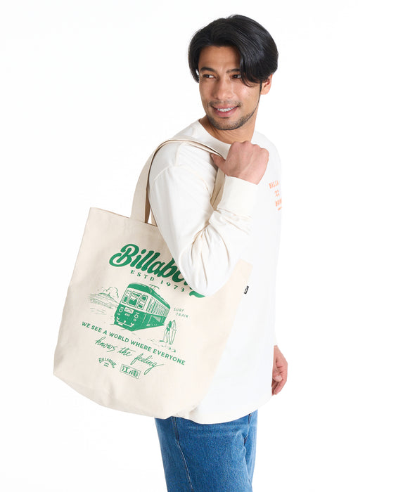 BILLABONG メンズ ENODEN TOTE BAG トートバッグ 【2025年秋冬モデル】 OFW / F