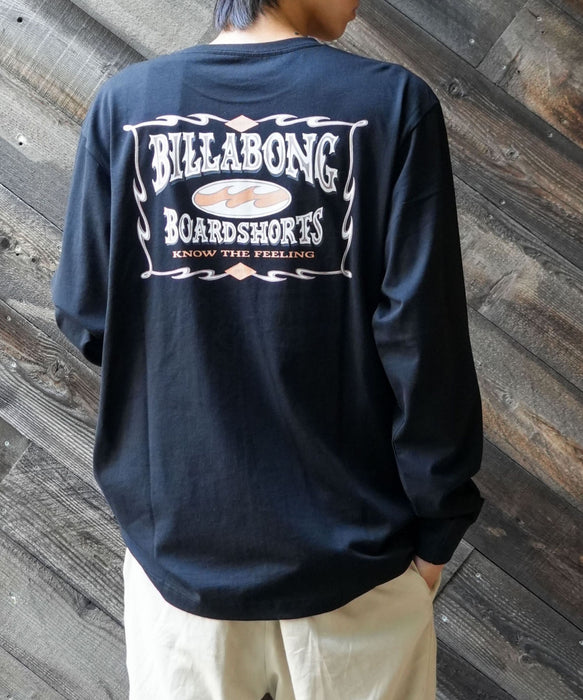 【OUTLET】【直営店限定】BILLABONG メンズ バックプリント ロンＴ 【2025年秋冬モデル】