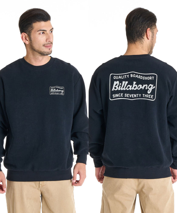 OUTLET】【直営店限定】BILLABONG メンズ REVERSE CREW トレーナー