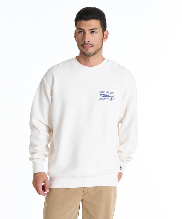 OUTLET】【直営店限定】BILLABONG メンズ REVERSE CREW トレーナー