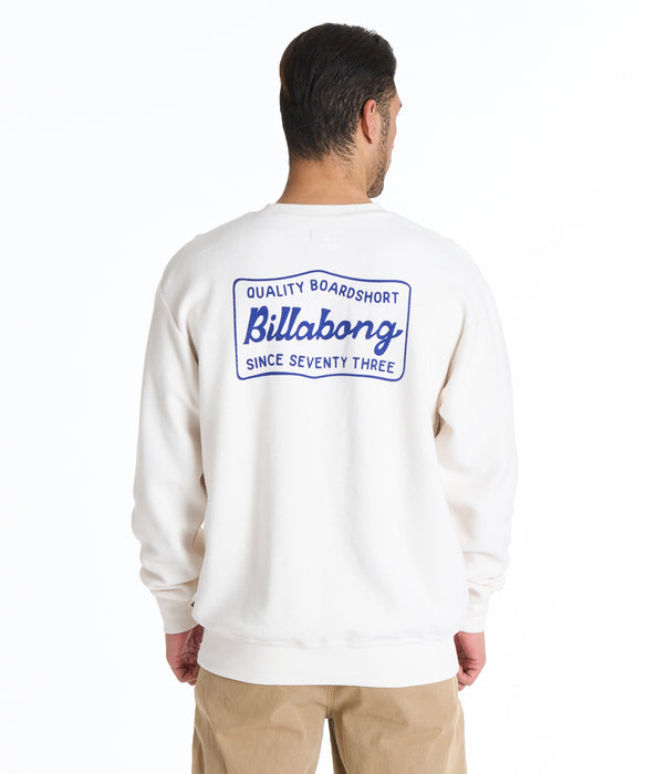 OUTLET】【直営店限定】BILLABONG メンズ REVERSE CREW トレーナー