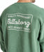 BILLABONG メンズ REVERSE CREW トレーナー 【2025年秋冬モデル】 GRN / XL