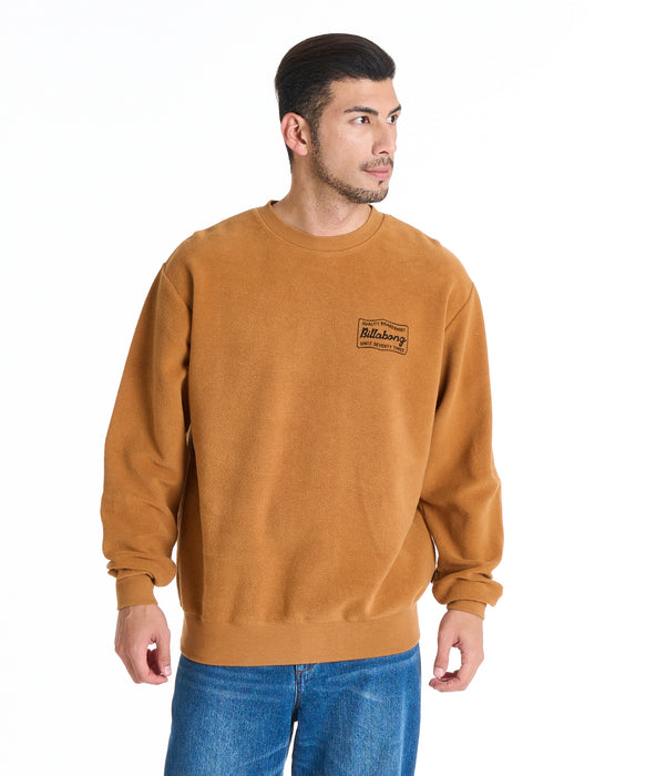 直営店限定】BILLABONG メンズ REVERSE CREW トレーナー 【2025年秋冬