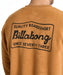 BILLABONG メンズ REVERSE CREW トレーナー 【2025年秋冬モデル】 TAN / XL