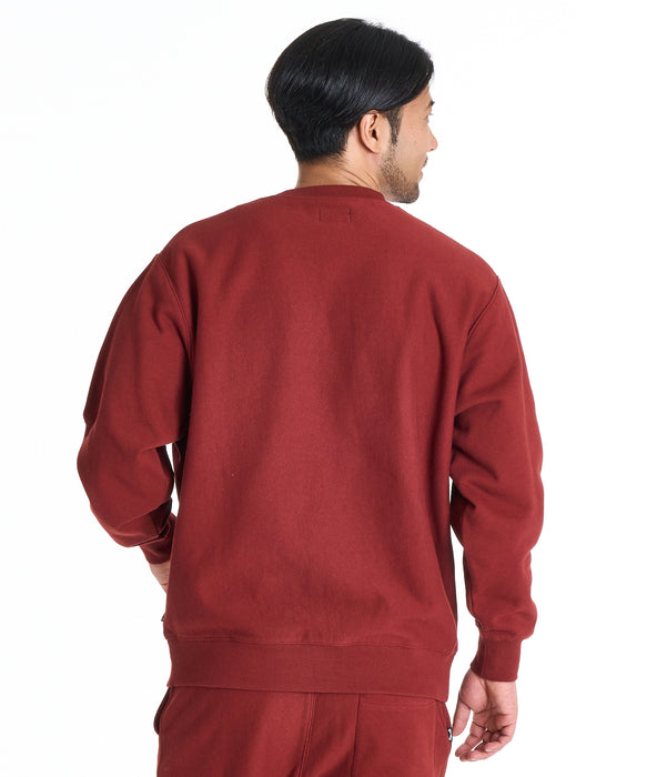 BILLABONG メンズ SCRIPT LOGO トレーナー 【2025年秋冬モデル】 BRK / XL