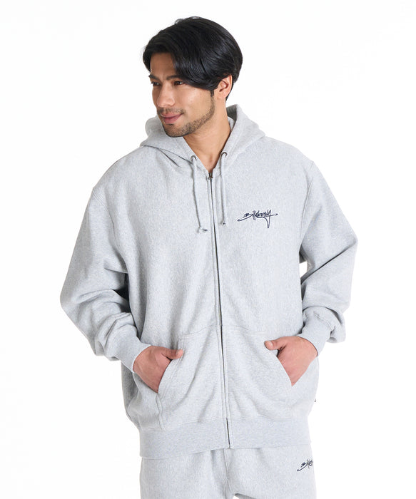BILLABONG メンズ HEAVY BAREEL ZIP パーカー 【2025年秋冬モデル】 GRH / XL