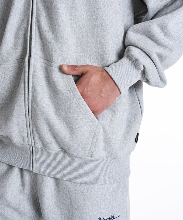 BILLABONG メンズ HEAVY BAREEL ZIP パーカー 【2025年秋冬モデル】 GRH / XL