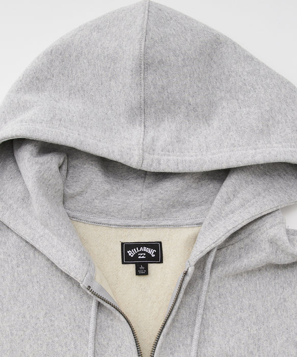 BILLABONG メンズ HEAVY BAREEL ZIP パーカー 【2025年秋冬モデル】 GRH / XL