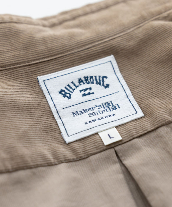 【直営店限定】
BILLABONG x 鎌倉シャツ メンズ 長袖シャツ 【2025年秋冬モデル】