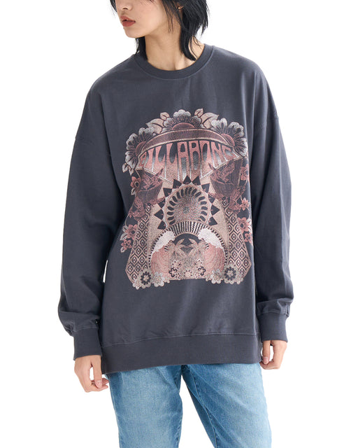 BILLABONG レディース GRAPHIC LIGHT SWEAT CREW トレーナー 【2025年春夏モデル】 BSD / L