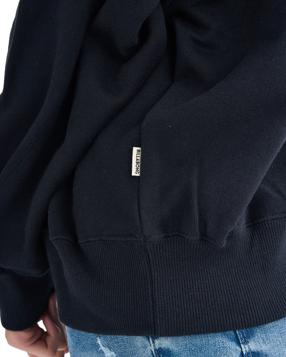 BILLABONG レディース SINCE73 CREW トレーナー 【2025年春夏モデル】 BLK / L