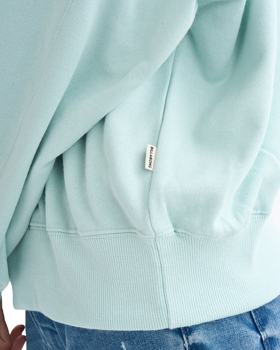 BILLABONG レディース SINCE73 CREW トレーナー 【2025年春夏モデル】 MNT / L