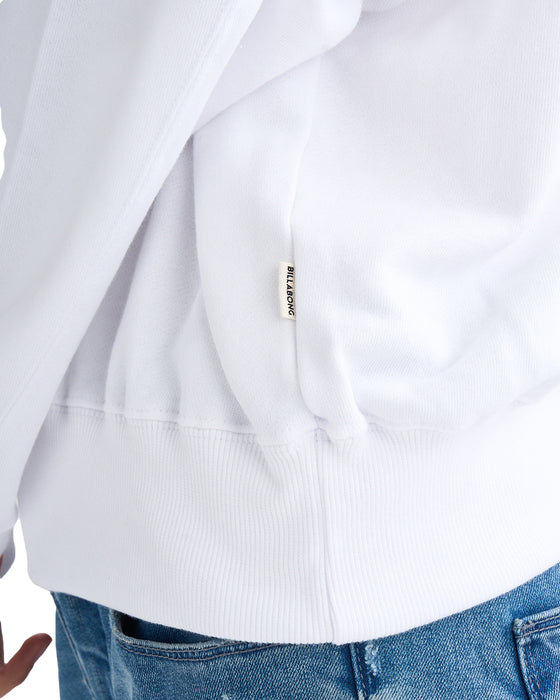BILLABONG レディース SINCE73 CREW トレーナー 【2025年春夏モデル】 WHT / L