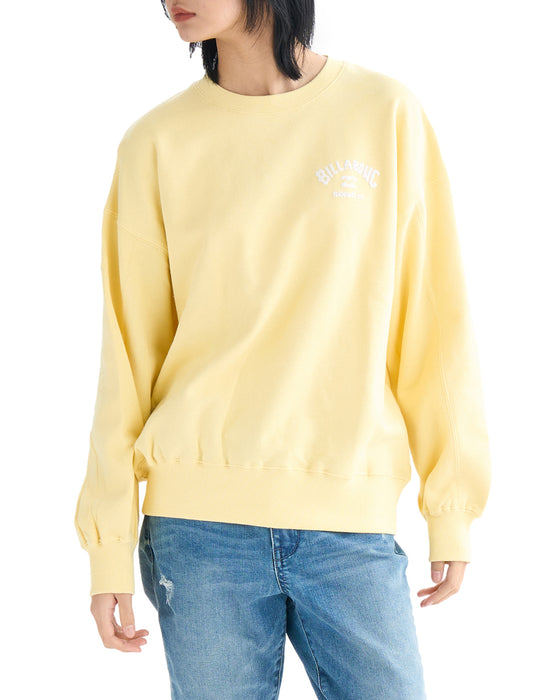 BILLABONG レディース SINCE73 CREW トレーナー 【2025年春夏モデル】 YFJ0 / L