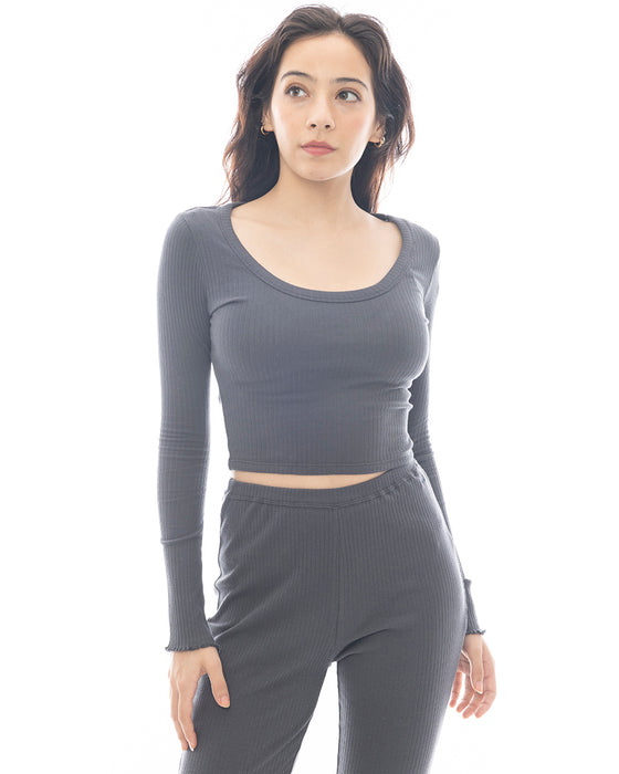 BILLABONG レディース セットアップ BABY FIT RIB ロンＴ 【2025年春夏モデル】 BLK / L