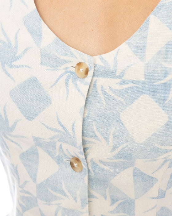 BILLABONG レディース 【PARADISE SKIES】 GO WEST SS WVN 半袖シャツ 【2025年春夏モデル】 POW / S