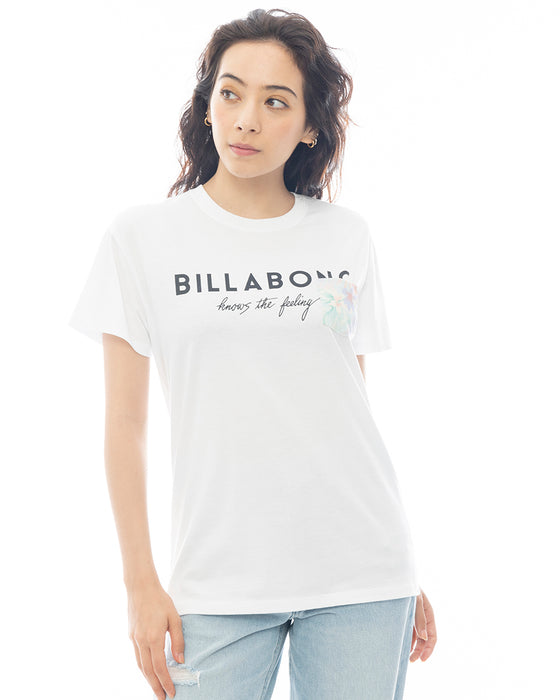 BILLABONG レディース BOY FIT POCKET TEE Tシャツ 【2025年春夏モデル】 WHT / L