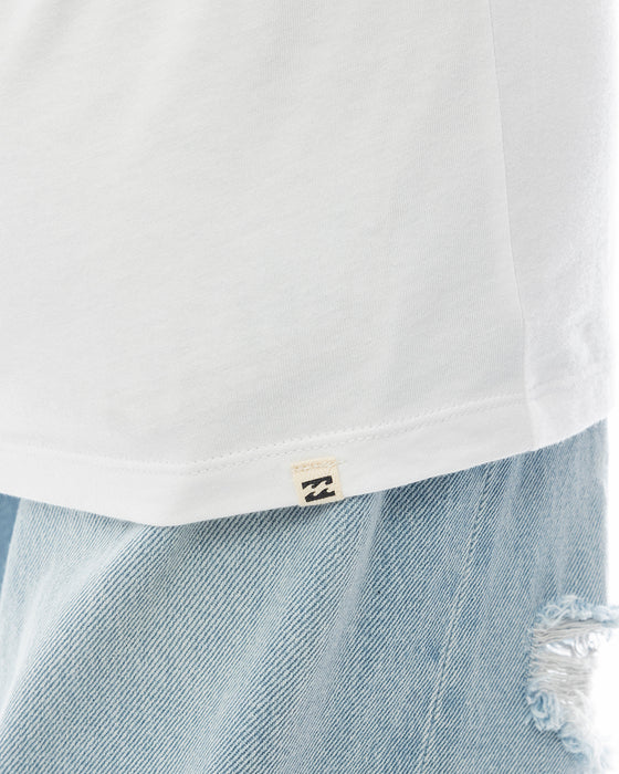BILLABONG レディース BOY FIT POCKET TEE Tシャツ 【2025年春夏モデル】 WHT / L