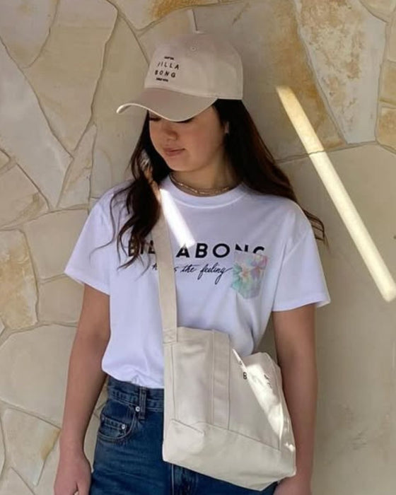 【OUTLET】BILLABONG レディース BOY FIT POCKET TEE Tシャツ 【BOY FIT】【2025年春夏モデル】