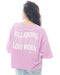 BILLABONG レディース FLAG LOGO LOOSE CROPPED TEE Tシャツ 【2025年春夏モデル】 PHP0 / L
