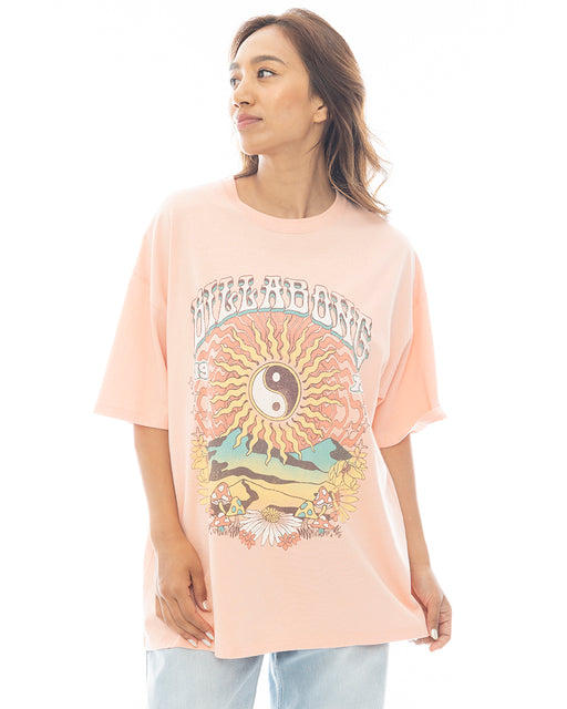 BILLABONG レディース GRAPHIC PRINT LOOSE TEE Tシャツ 【2025年春夏モデル】 MEF0 / L
